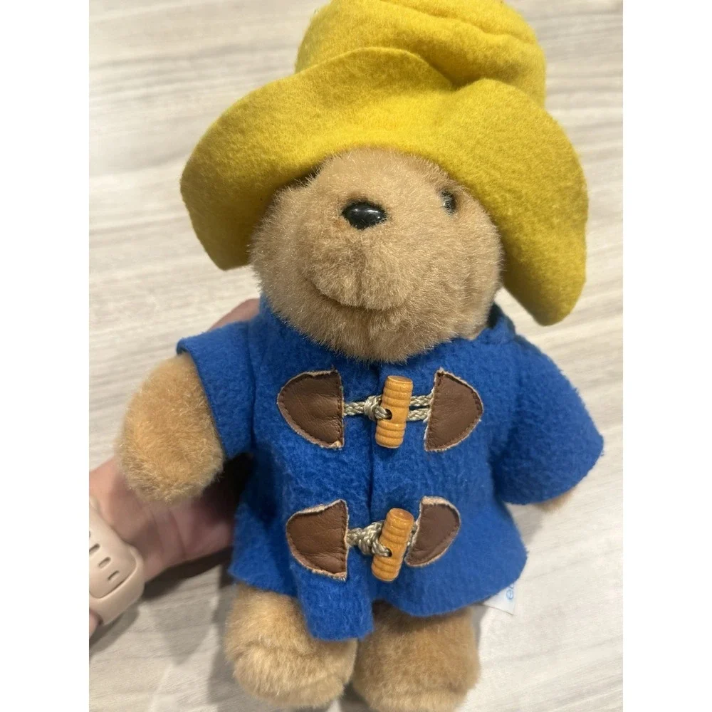 Vintage Paddington Bear Plush Eden Blue Coat Yellow Hat Stuffed‎ Toy 10